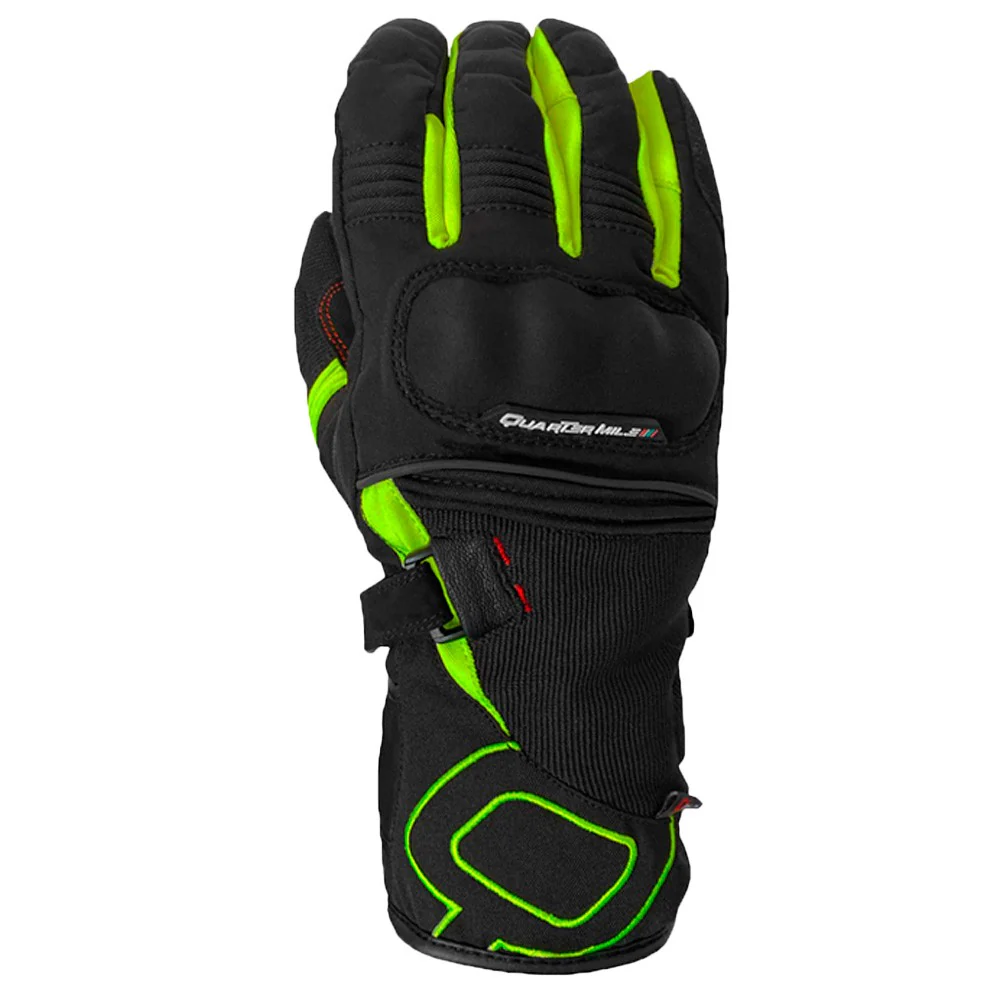 GUANTES QUARTER MILE FROST EVO 2.0 NEGRO / FLUOR