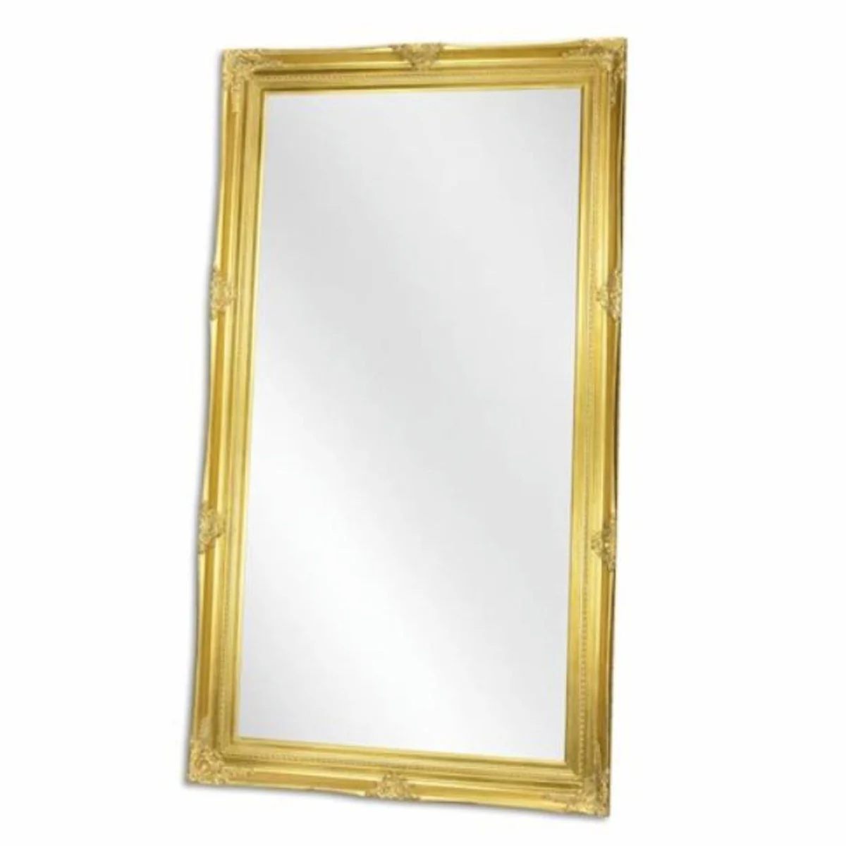Baroque mirror gold H. 203 cm - Baroque style wall mirror