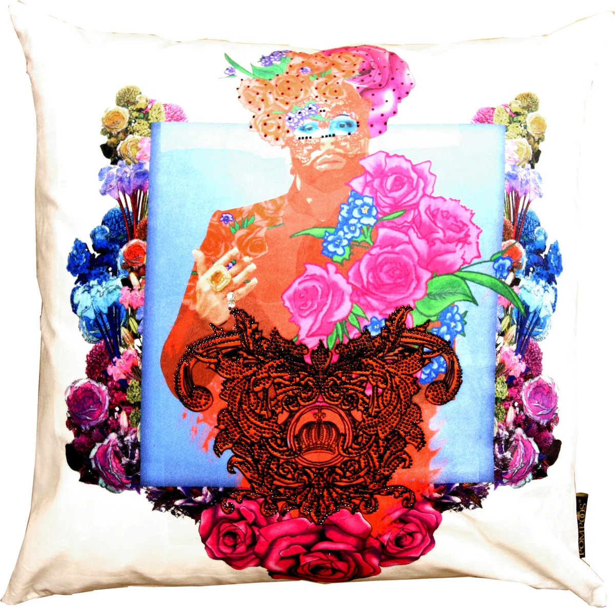 Harald Glööckler designer decorative cushion Pompöös by - Art Collection - luxury cushions