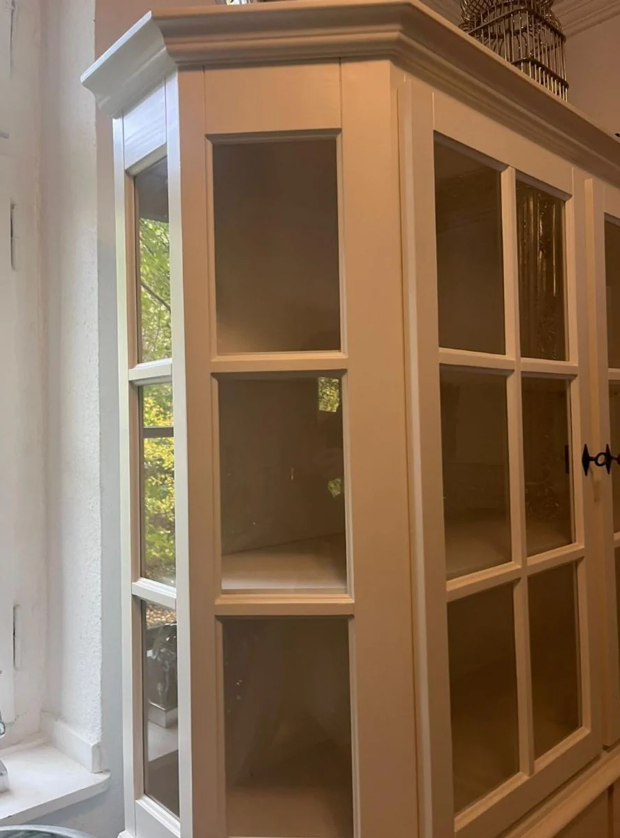 Country house style dining room cupboard white 160 x H. 200 cm - country house style furniture