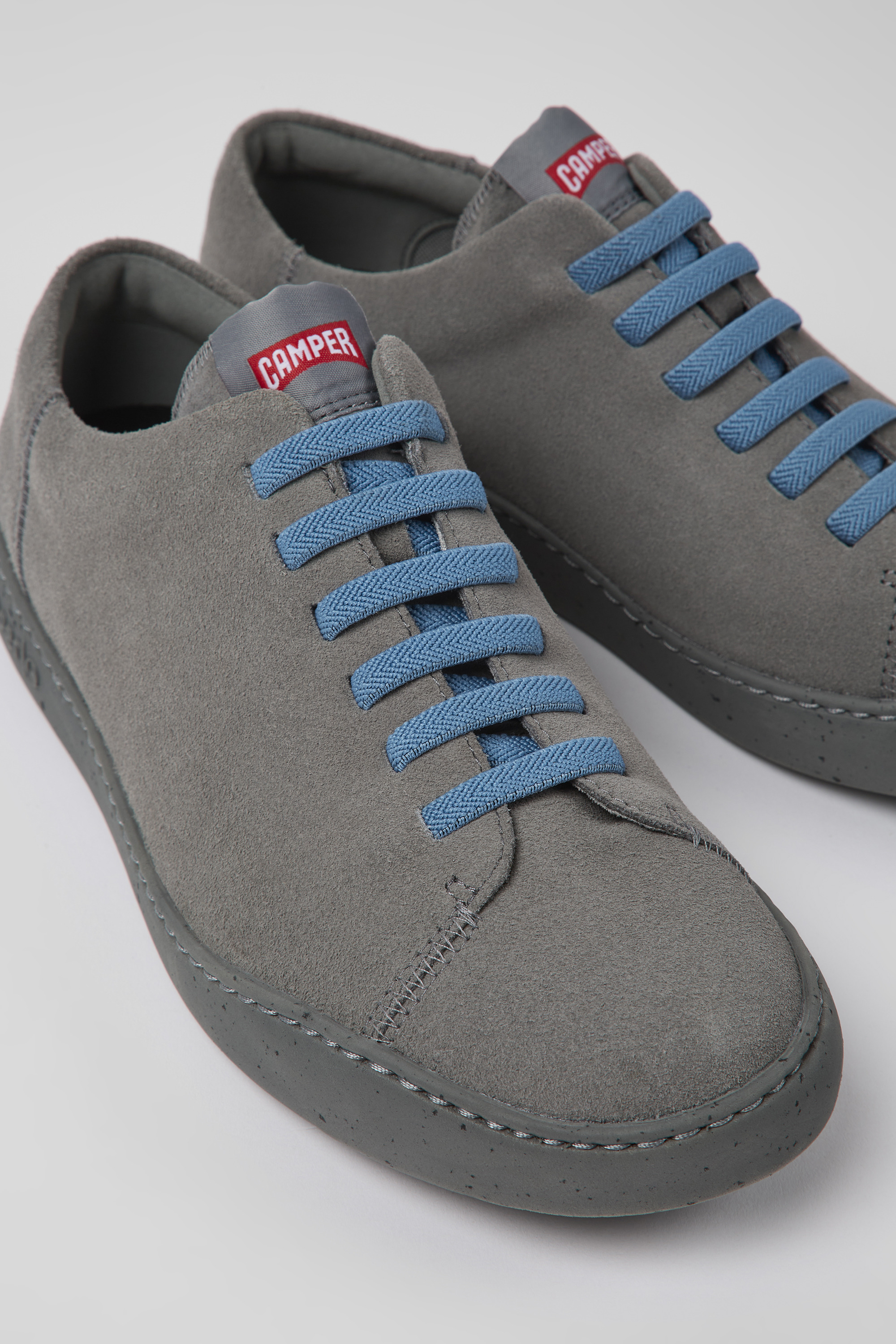 Peu Touring - Graue Nubuck Turnschuhe für Herren