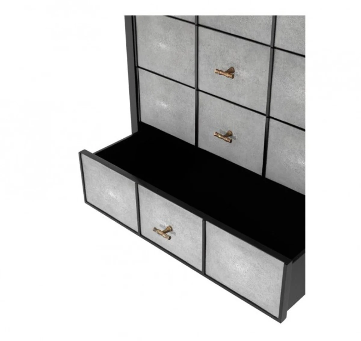 Luxury mahogany chest of drawers 96.5 x 47.5 x H. 130 cm - luxury hotel furniture