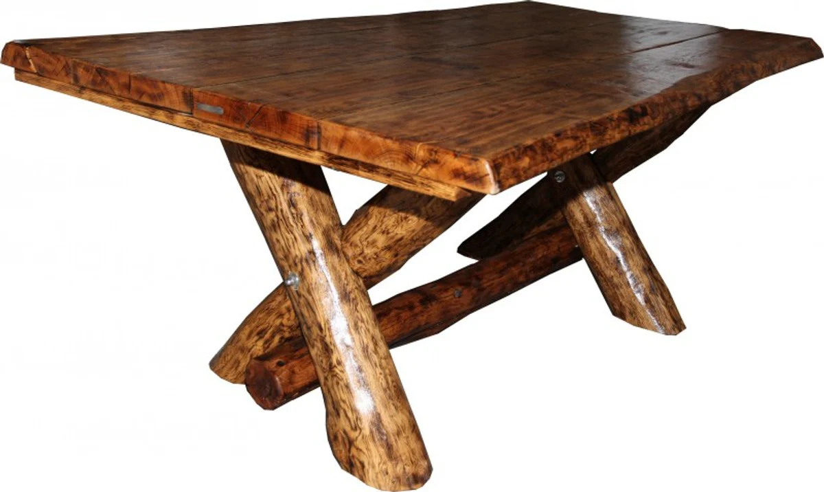 Rustic oak dining table 200 x 115 cm - solid and heavy from - guest house table dining table knight table - restaurant furniture