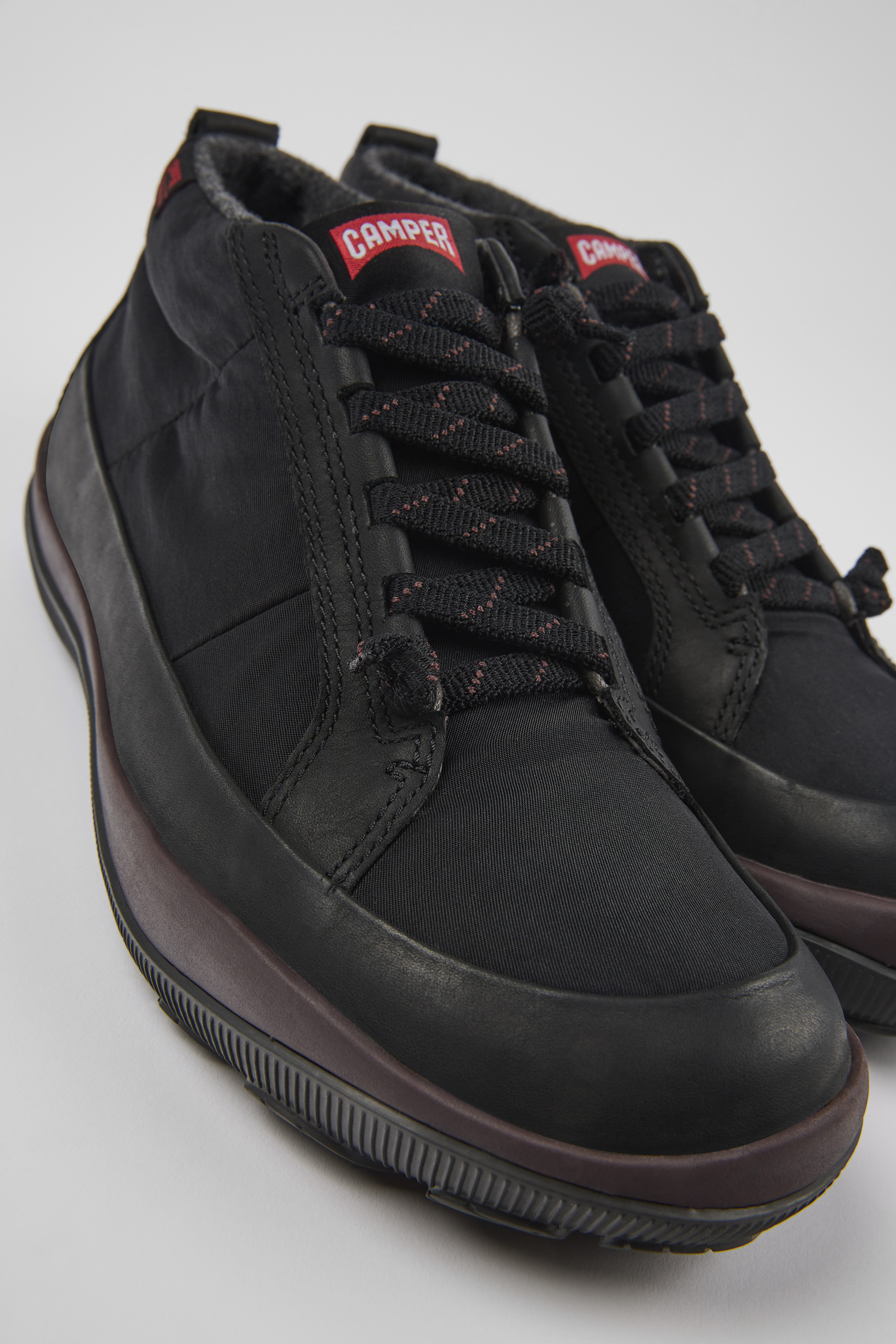 Peu Pista PrimaLoft MICHELIN - Schwarze Stiefeletten für Damen