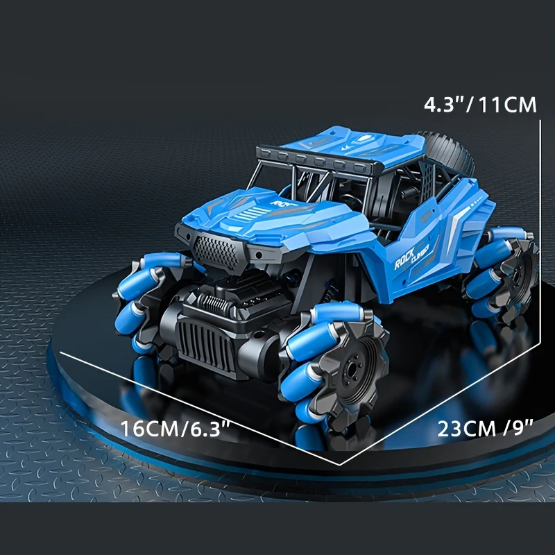 4WD All-Terrain RC Stunt Car – 2,4 GHz ferngesteuerter Monstertruck für Jungen und Mädchen im Alter von 6–10 Jahren!