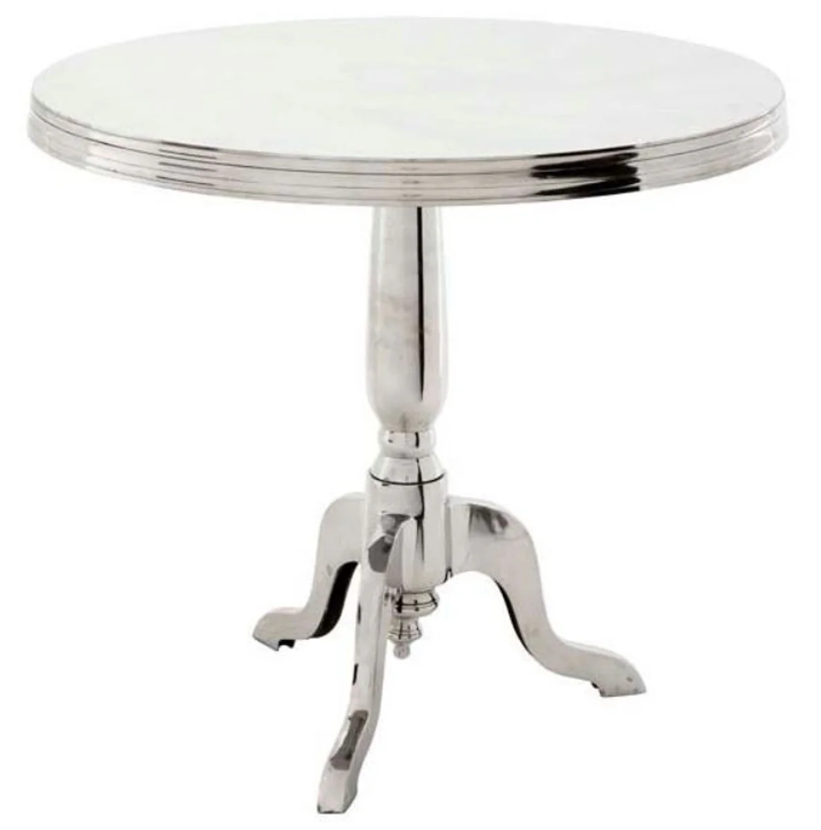 Aluminum side table 80 x H. 74 cm - luxury living room furniture
