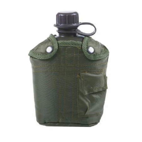 Savannah Cantimplora US 1 l. verde bosque con funda