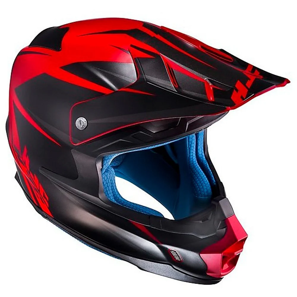 CROSS / ENDURO HELMET HJC FXCROSS AXIS BLACK / RED