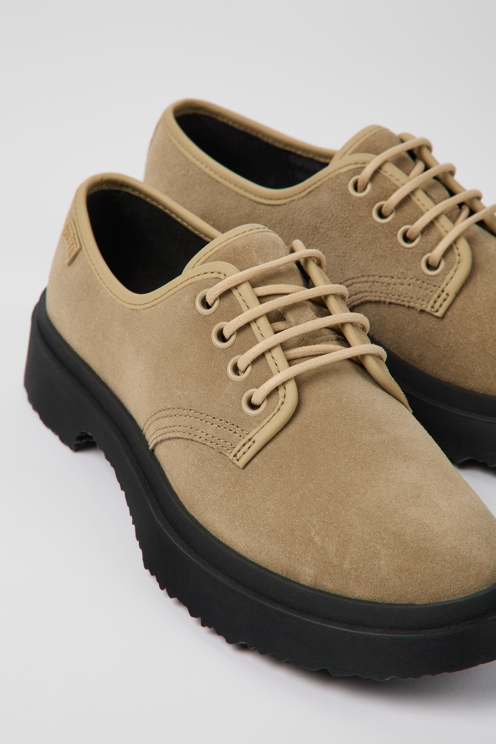 Walden - Beige Nubuck Schuhe für Damen