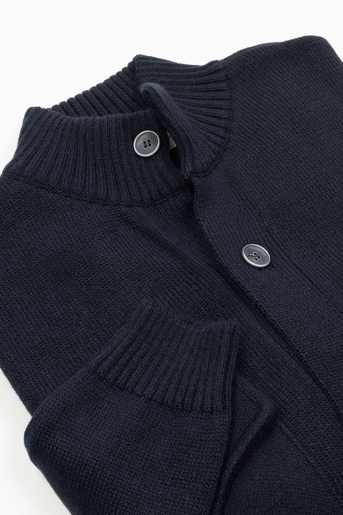 Marineblaue Strickjacke von Rivera-Spanien Paul Miranda