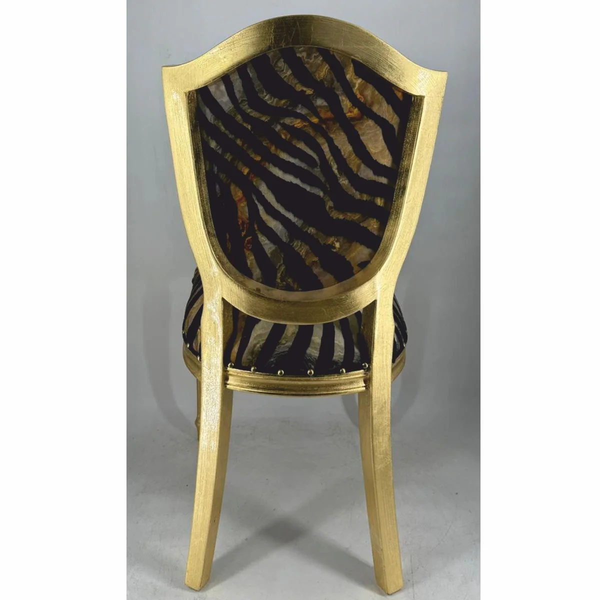 Art Deco Dining Room Chair Gold / Black - Art Deco Dining Room Furniture
