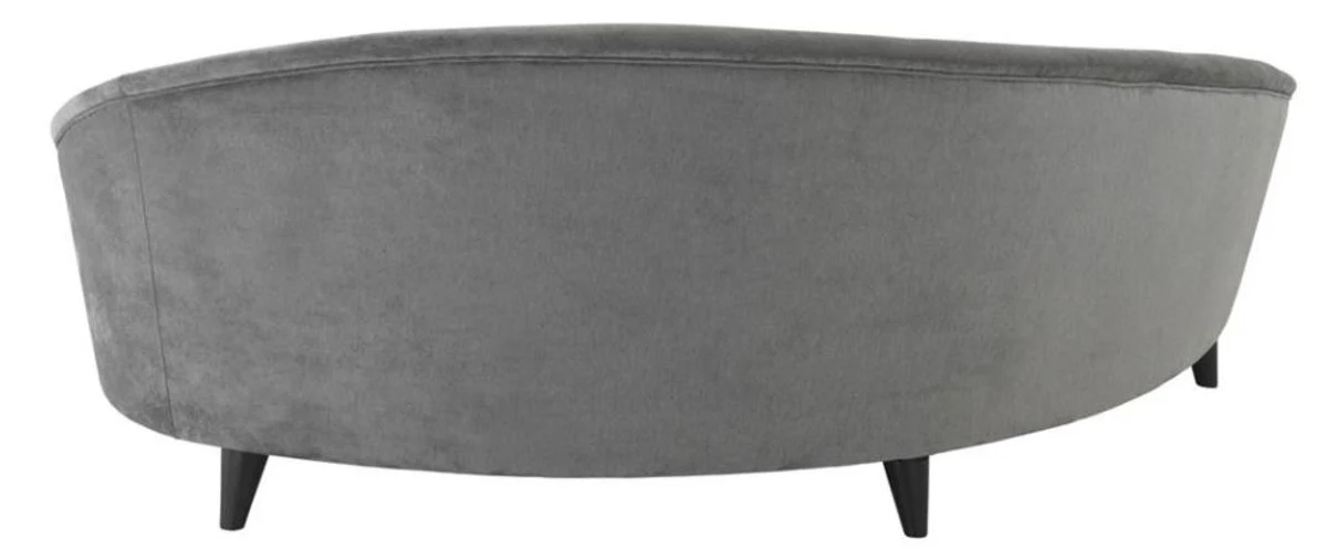 Designer sofa light gray 245 x 87 x H. 79 cm - luxury hotel furnishings