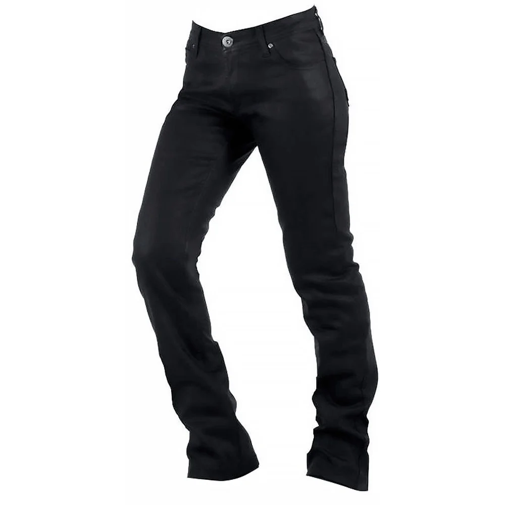 DONINGTON OVERLAP JEANERO BK BK WAXED LADY NEGRO