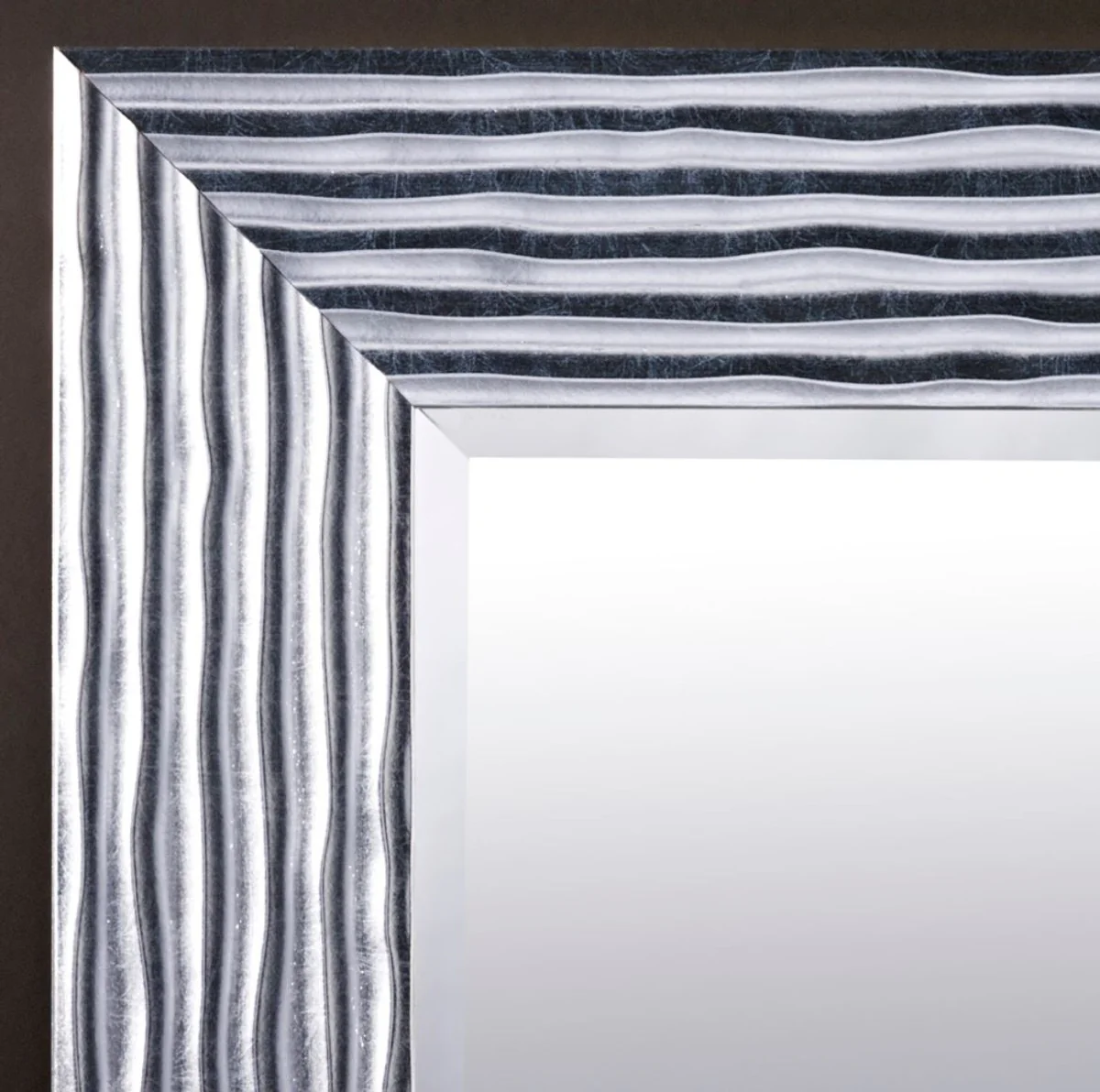 Luxury living room mirror silver 86 x H. 111 cm - designer furniture