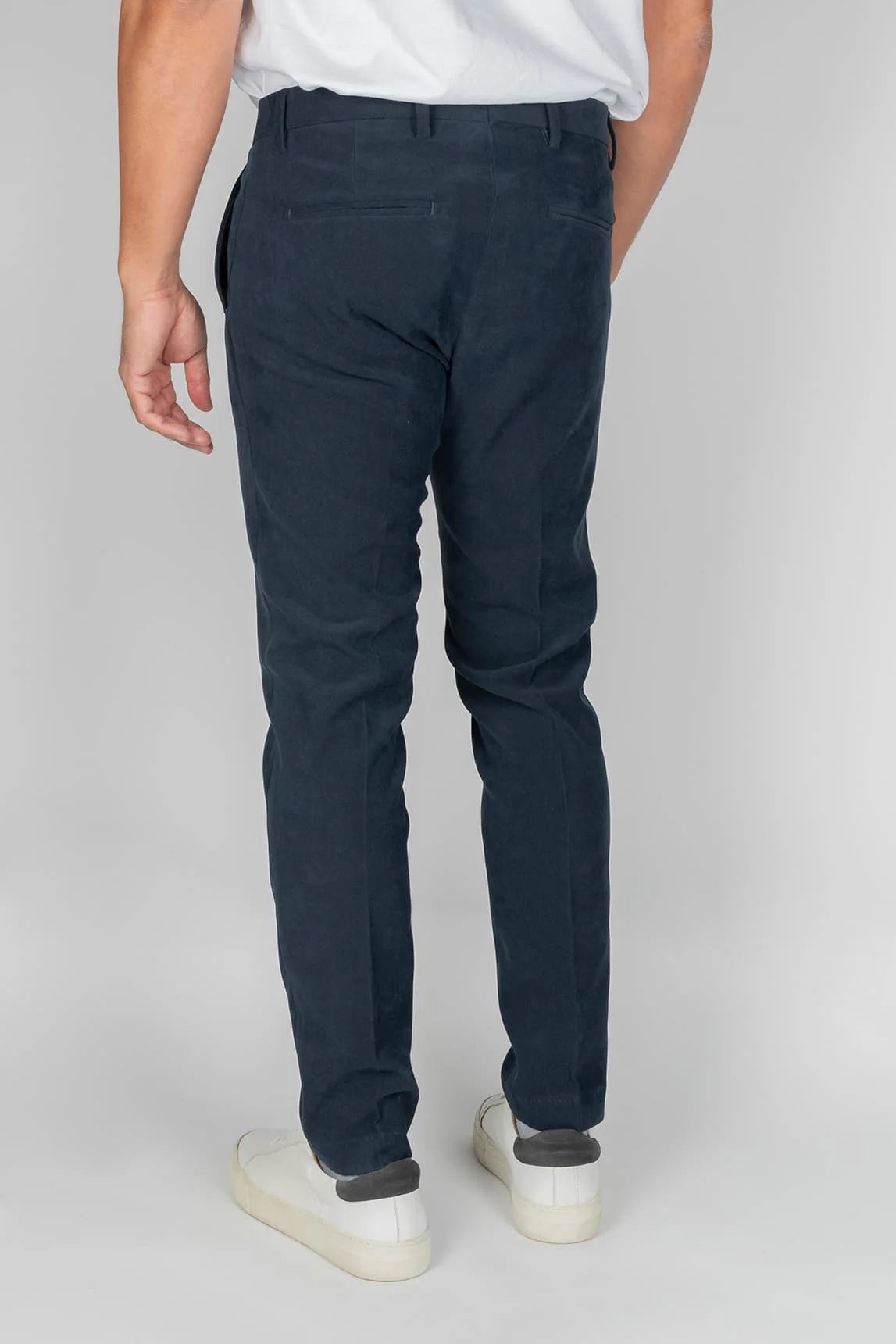 Rivera-Spanien Paul Miranda schlichte marineblaue Hose