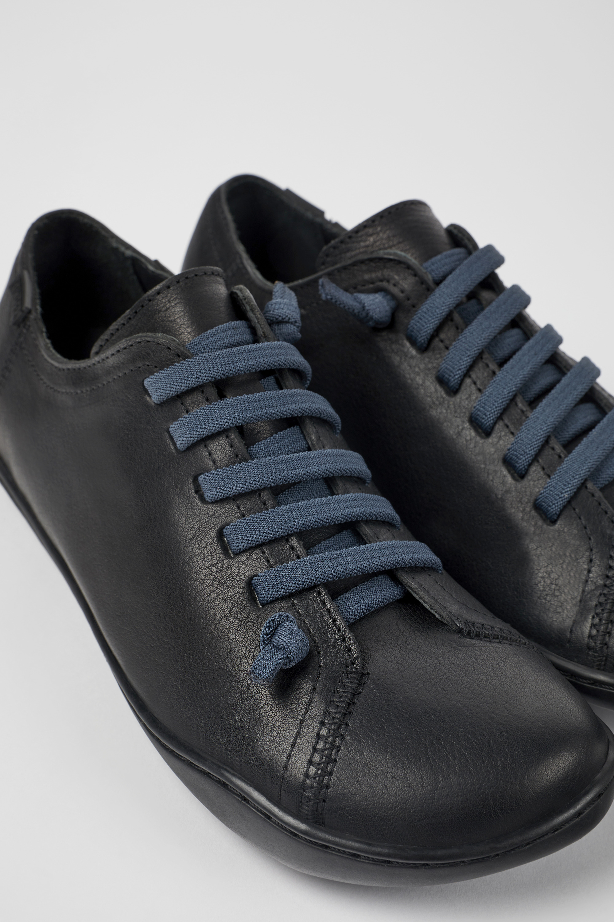 Peu - Schwarze Lederschuhe für Damen