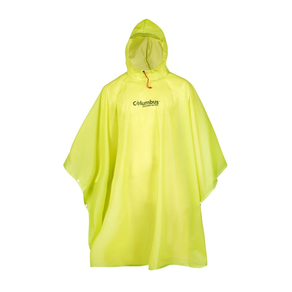 Columbus UL Poncho amarillo - Poncho impermeable de lluvia
