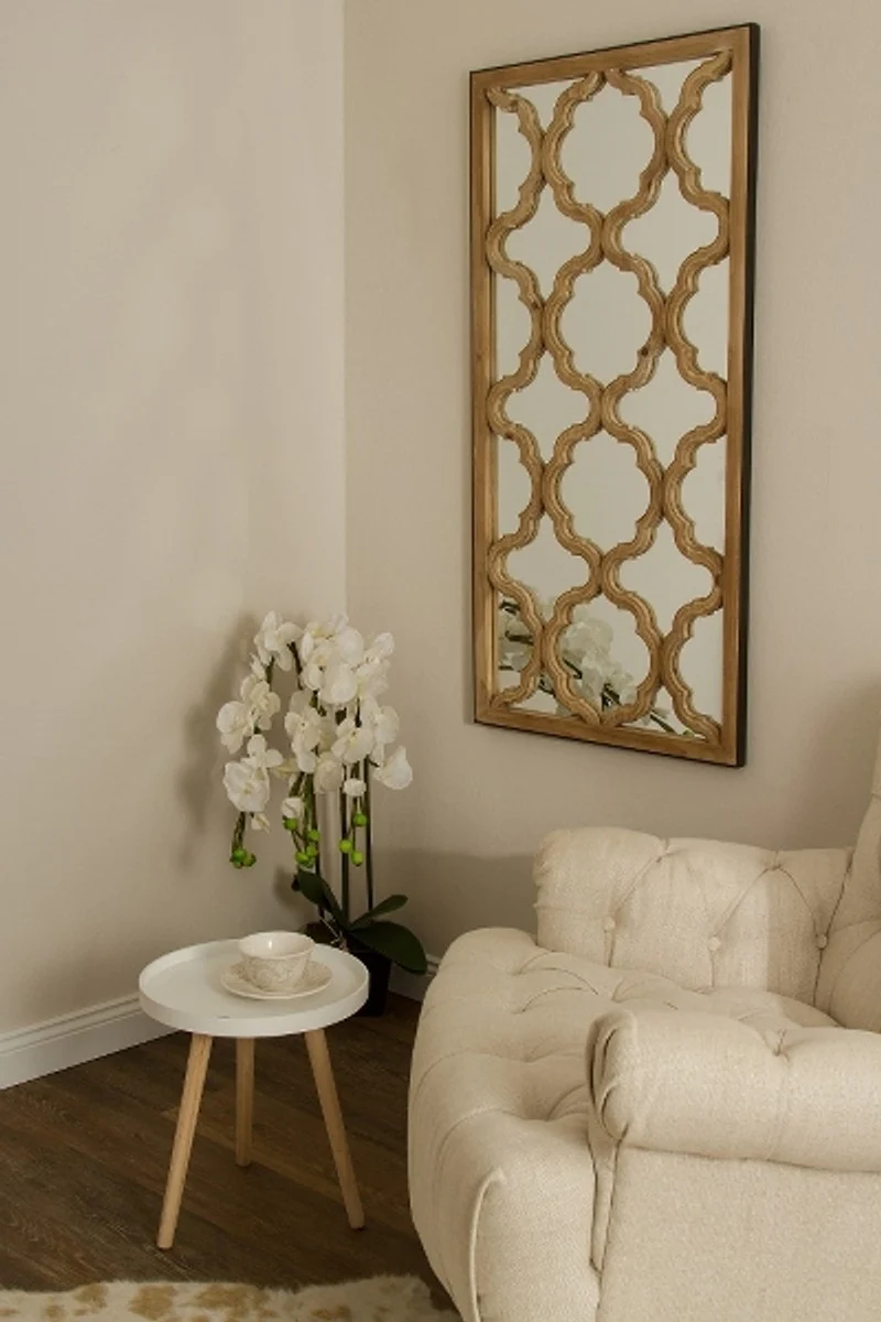 Designer mirror / wall mirror natural colors 61 x H. 122 cm - designer furniture