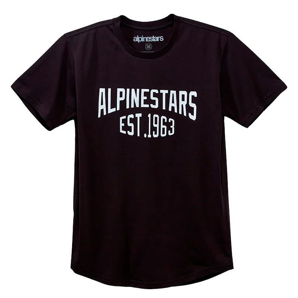CAMISETA ALPINESTARs ARCHED PREMIUM NEGRO