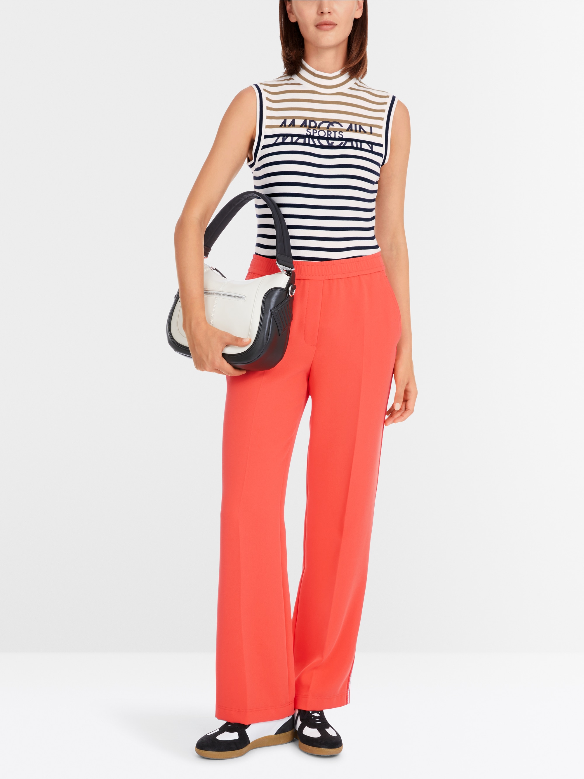 Marc-Cain Ärmelloses Top mit Stehkragen