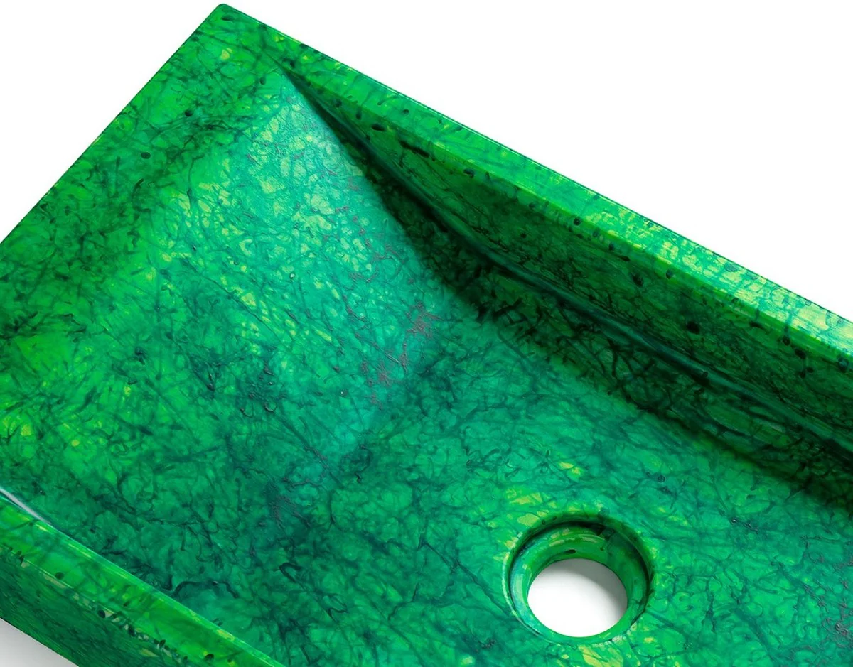 Luxury concrete sink bowl green 60 cm