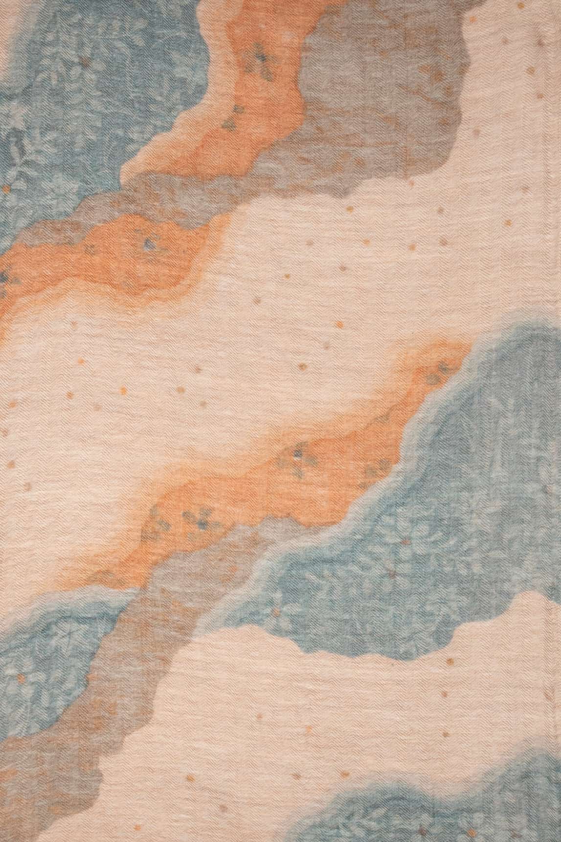 Rivera-Spanien Fular lana y Kaschmir Aosta