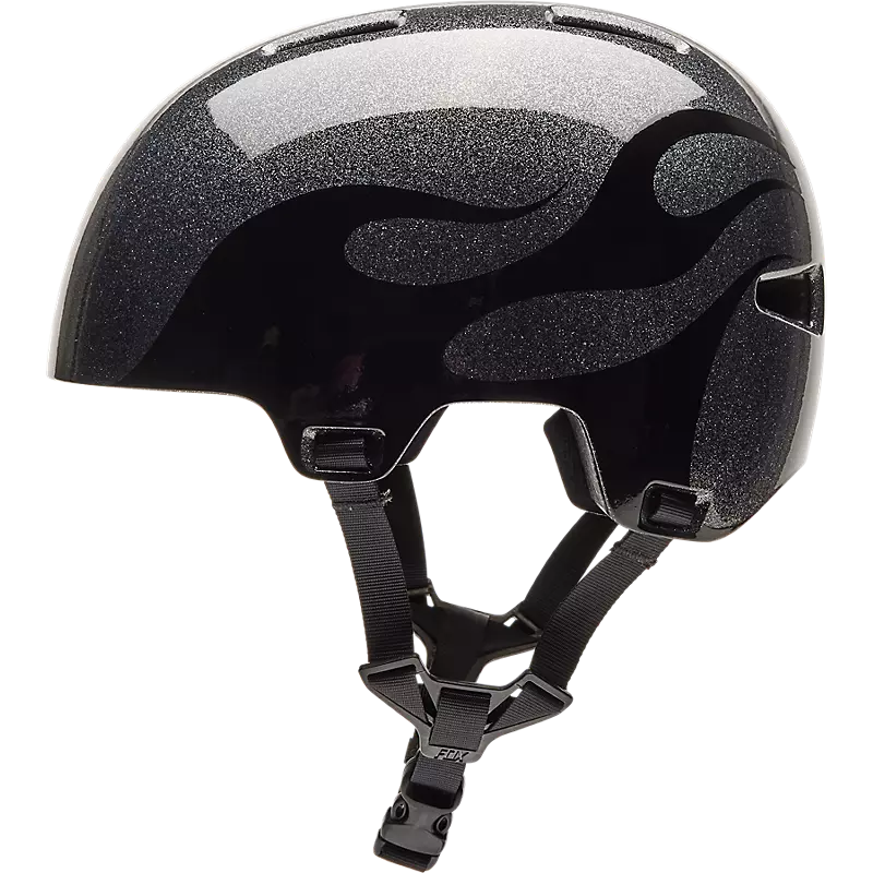 Flug Silber Metall Helm