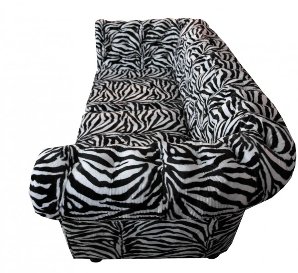 Designer Chesterfield Sofa Zebra - Designer living room furniture