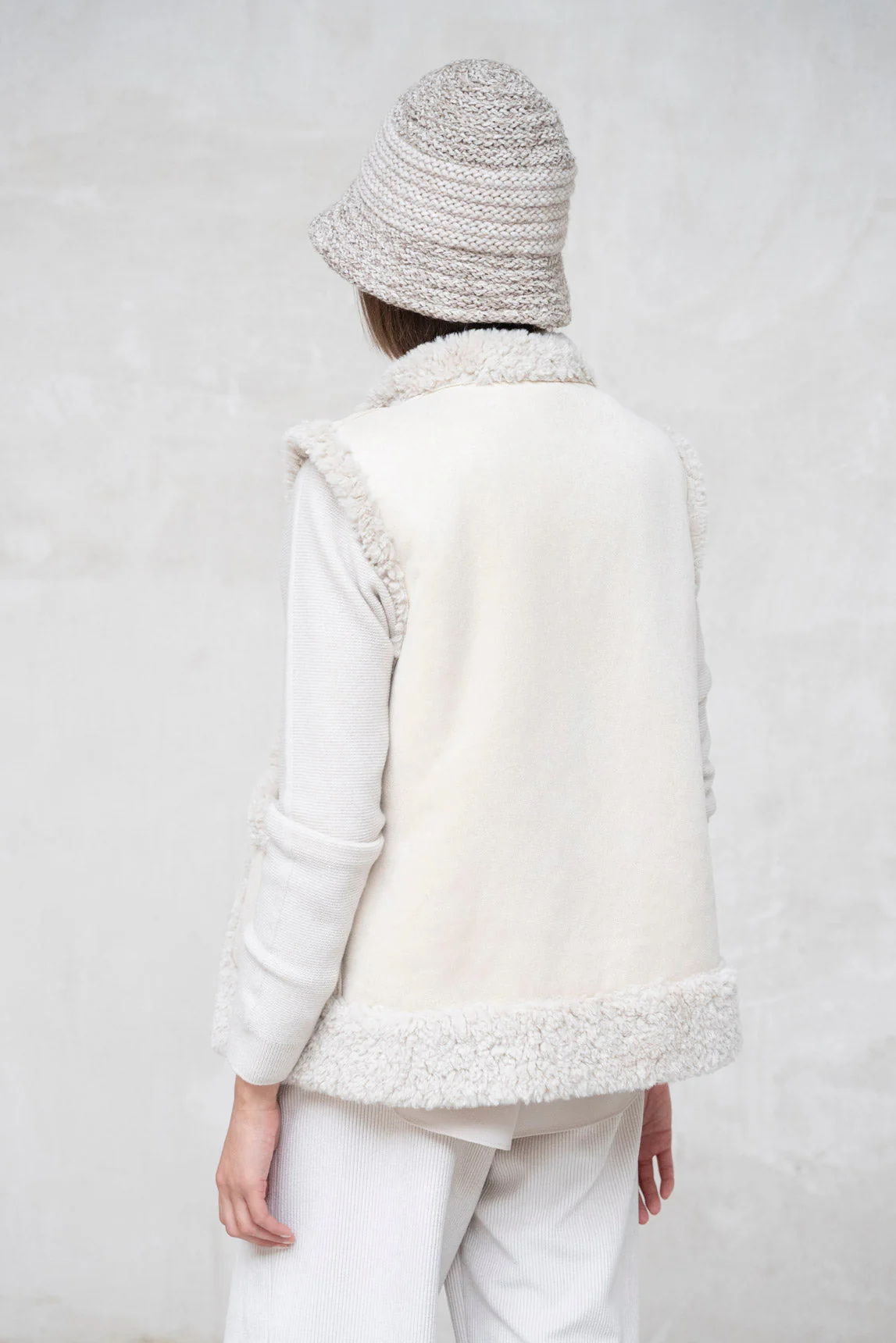 Rivera-Spanien Chaleco reversible Trani roh