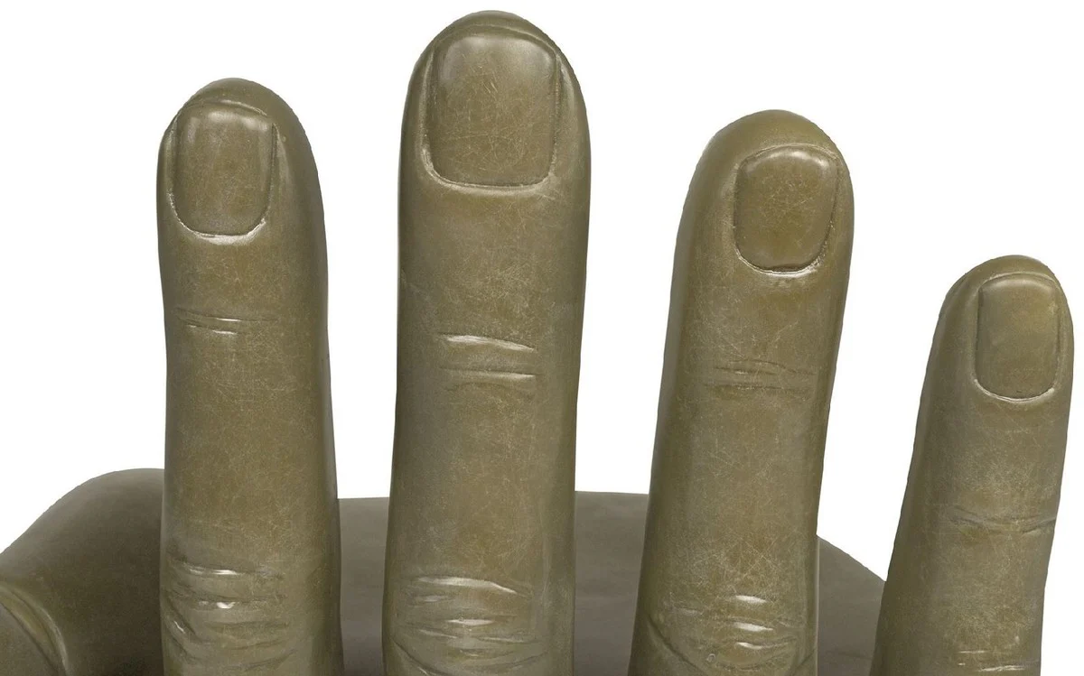 Luxury designer chair hand moss green 60 x 50 x H. 89 cm - Fiberglass chair - Luxury furniture - Designer furniture - Fiberglass furniture