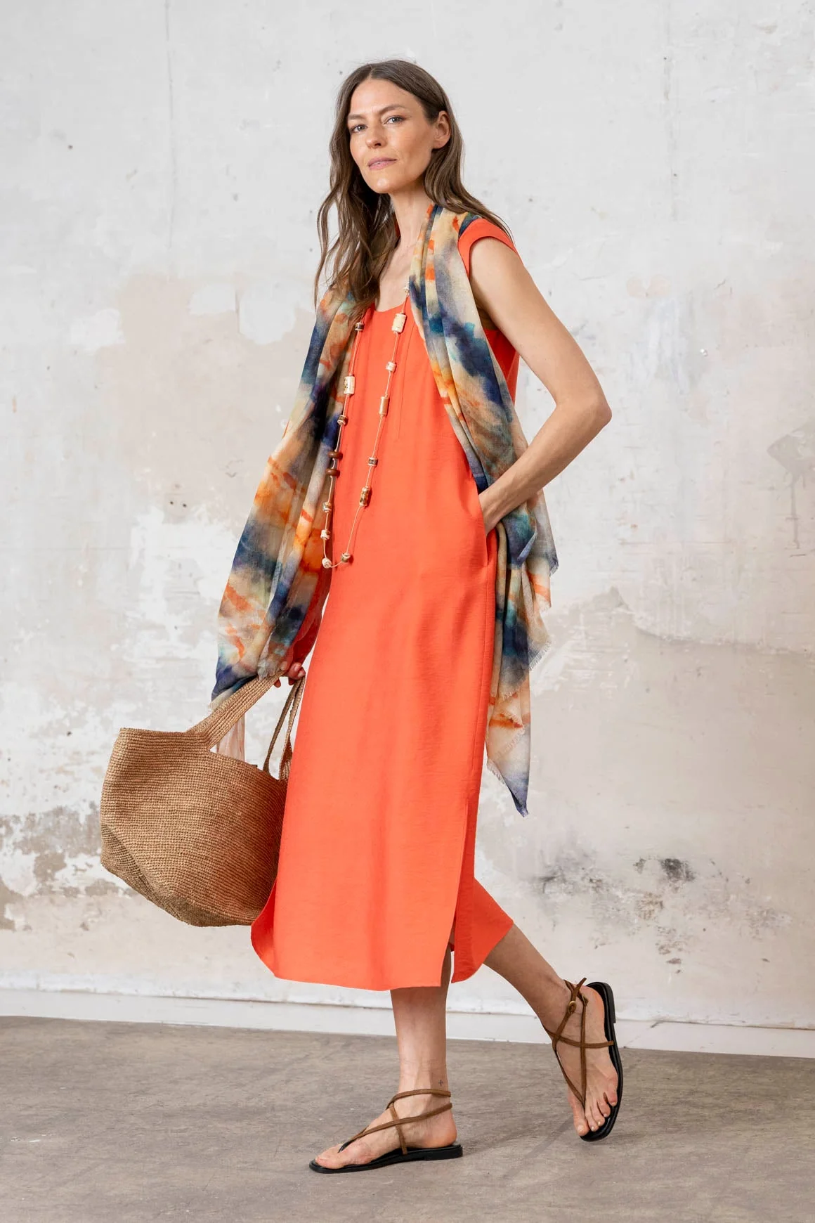 Rivera-Spanien Halsband Cosima beige