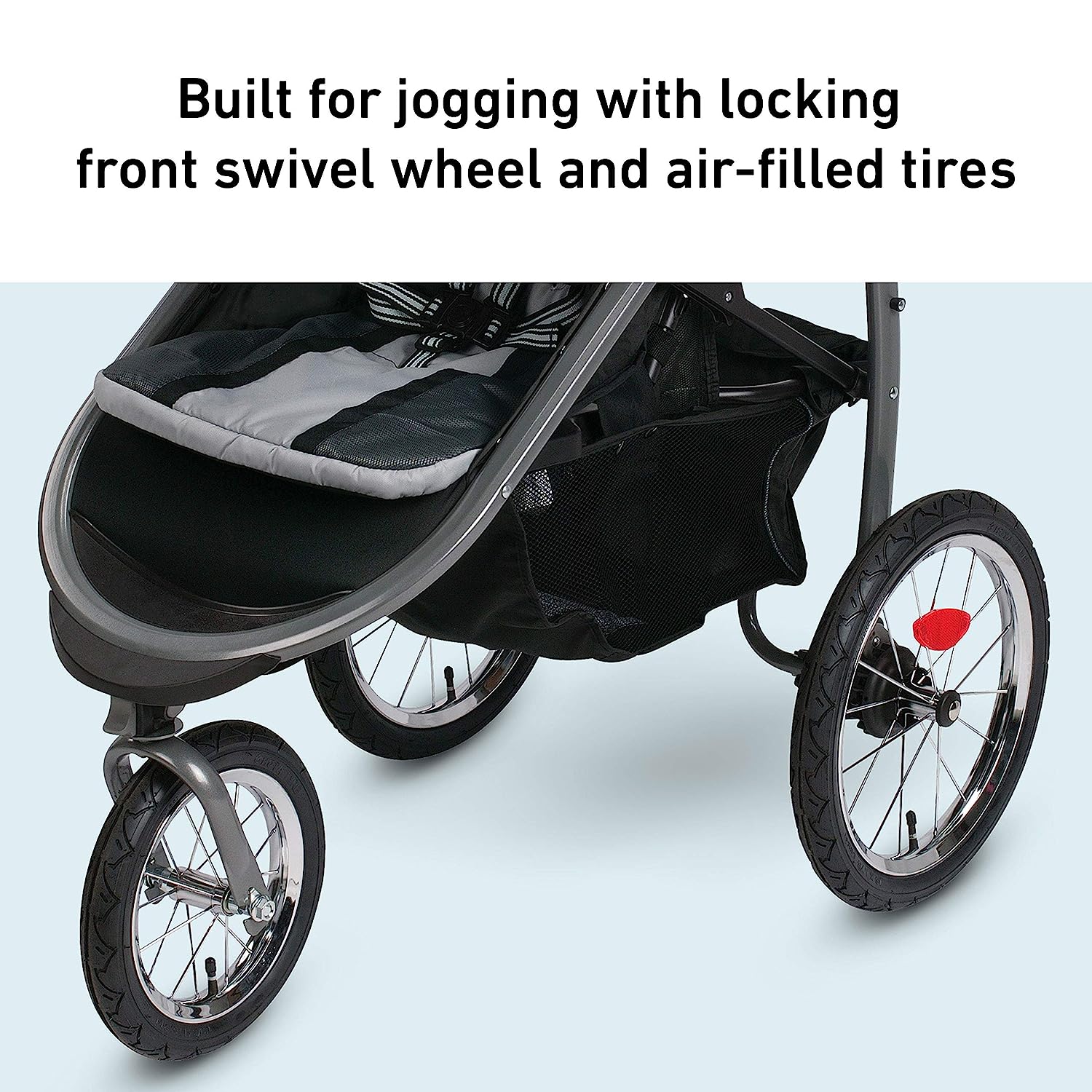 FastAction Fold Jogger Reisesystem | Beinhaltet den FastAction Fold Jogging-Kinderwagen und den SnugRide 35-Kindersitz, Gotham