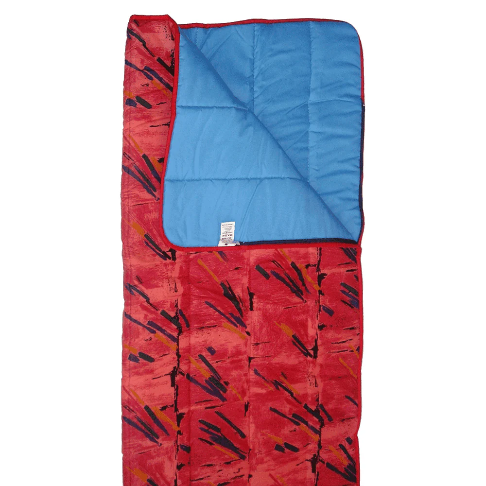 Saco de dormir estampado Clisport Red Splash