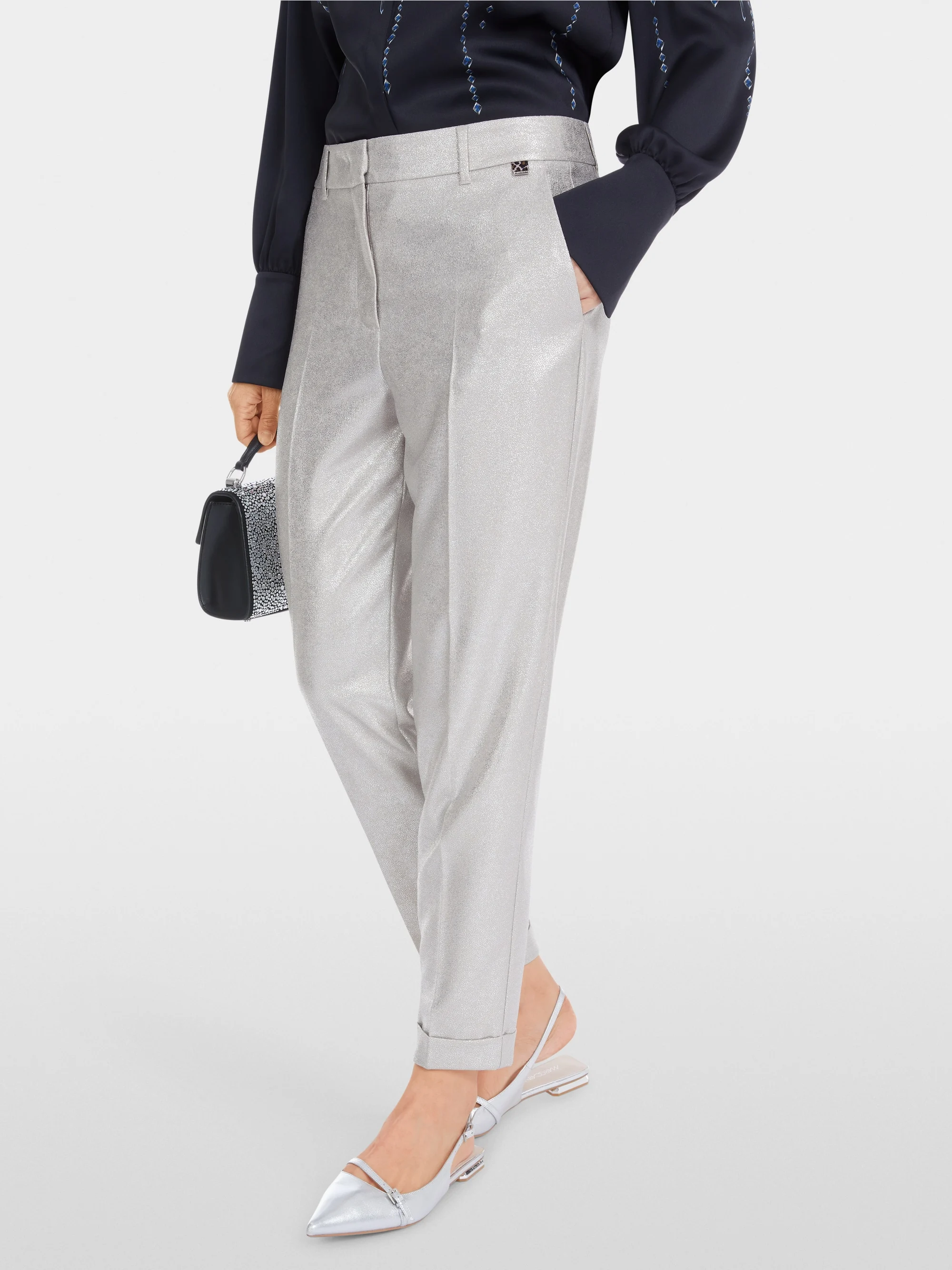 Marc-Cain FRANCA elegante schimmernde Hose