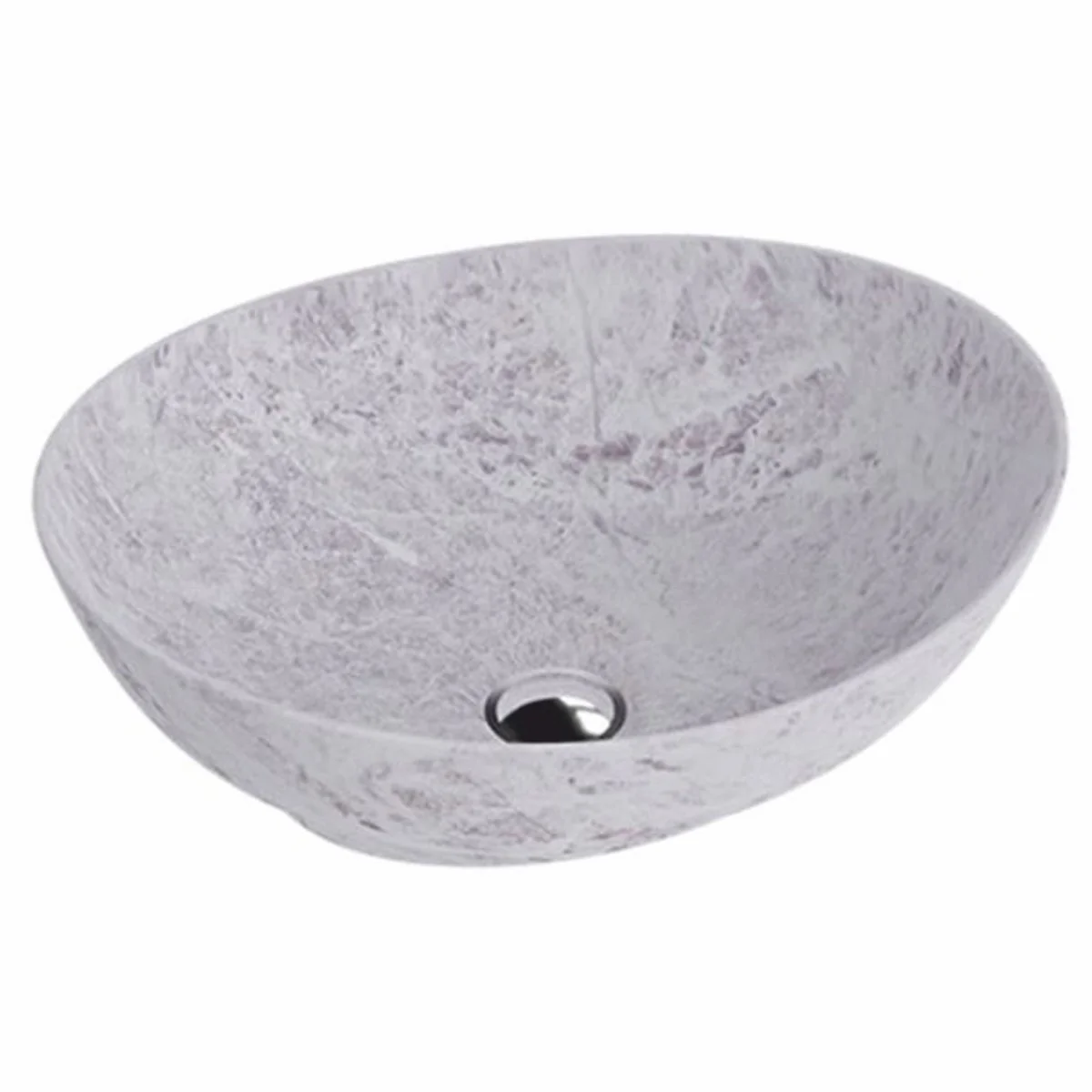 Luxury washbasin bowl gray 41.5 cm - bathroom accessories