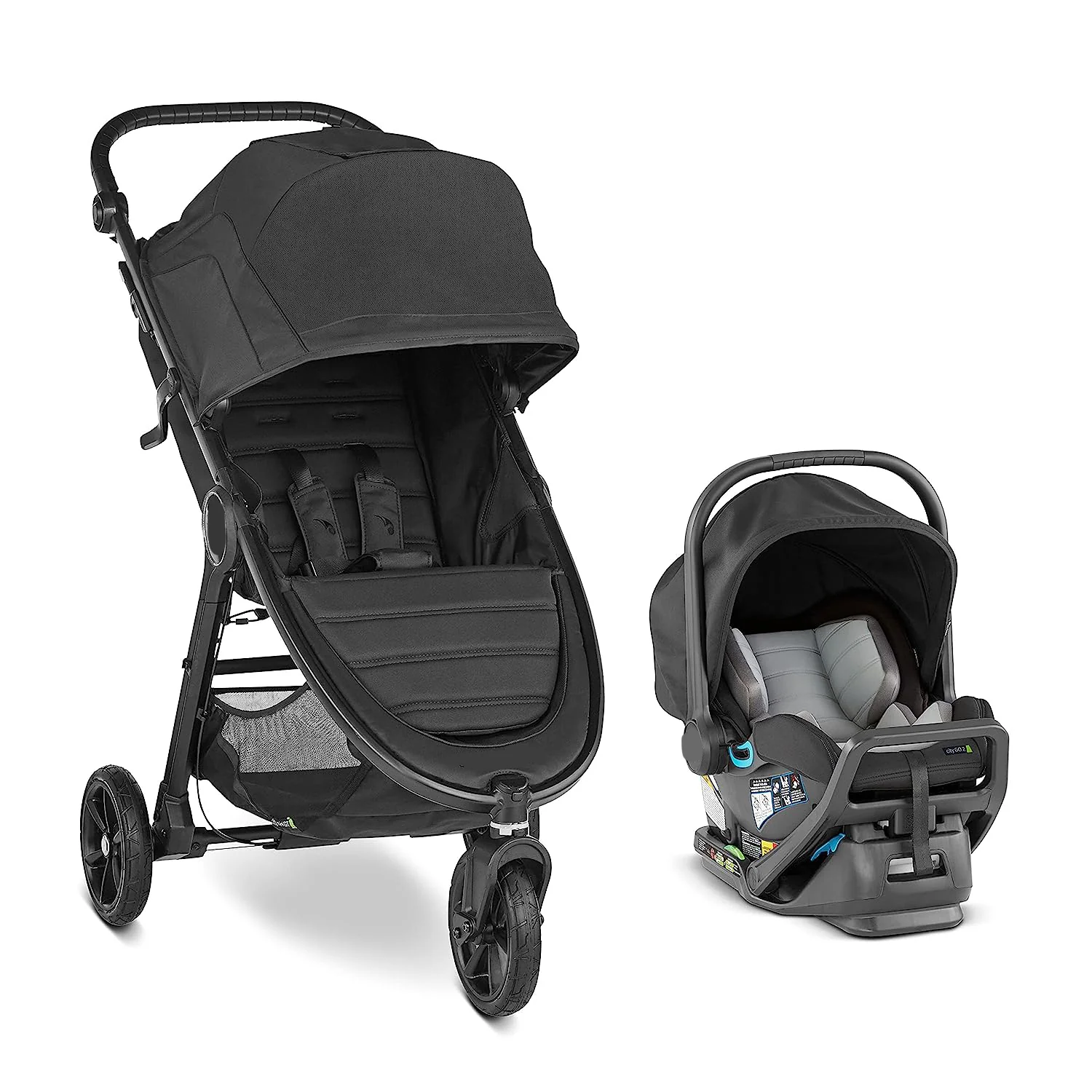 Baby Jogger City Mini GT2 All-Terrain-Kinderwagen, Jet