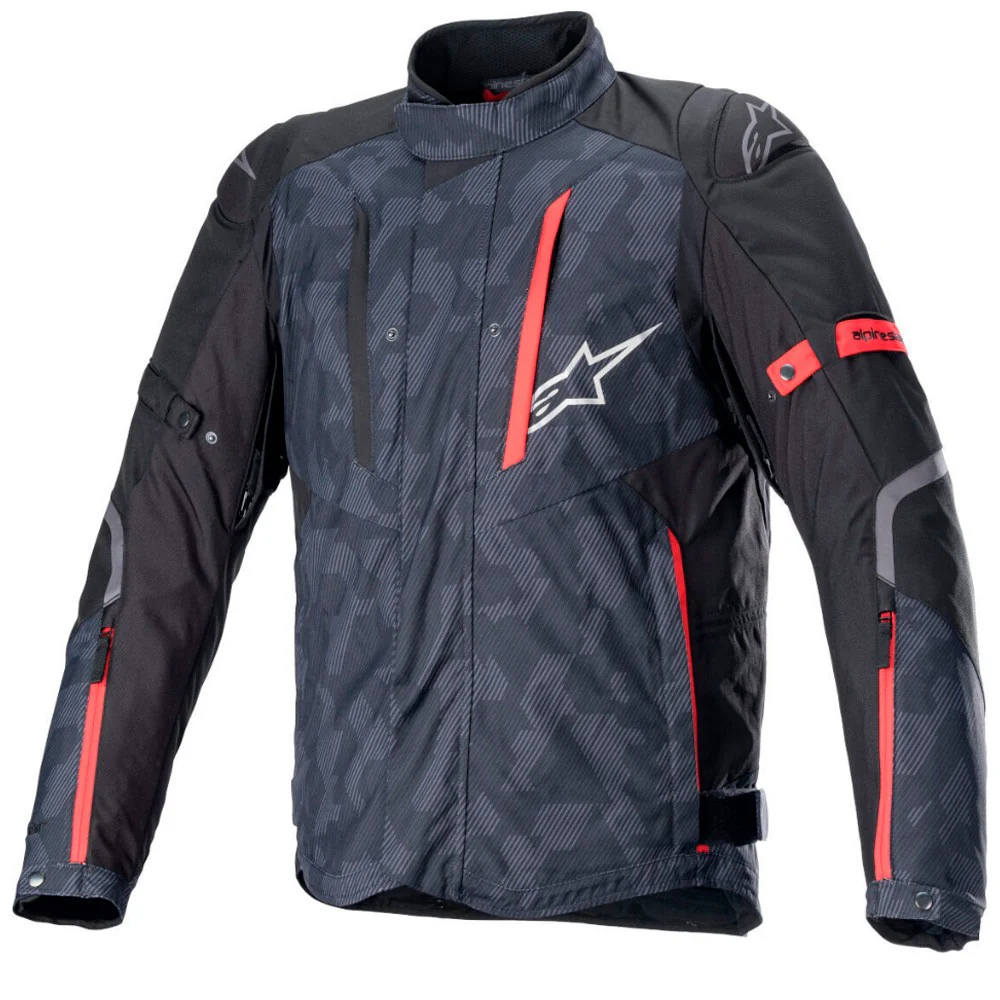 CHAQUETA 4 ESTACIONEN ALPINESTARS RX 5 DS NEGRO / ROJO