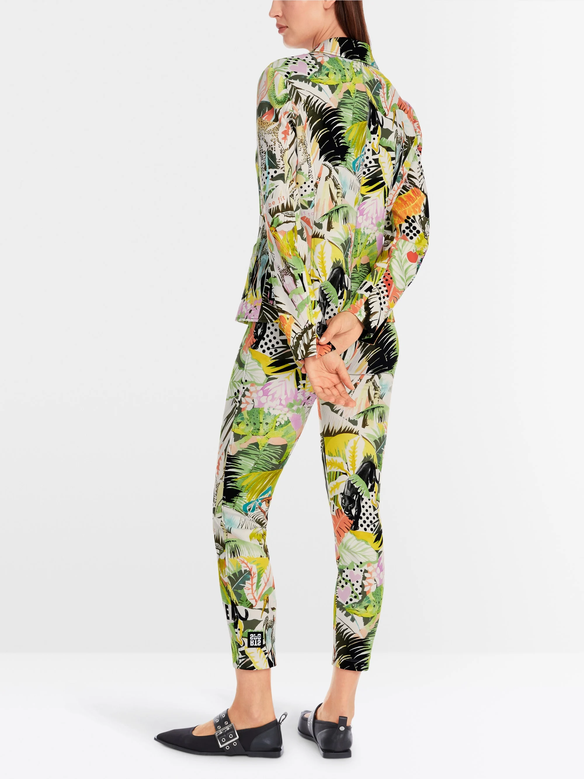 Marc-Cain Slim-Blazer aus Scuba-Jersey