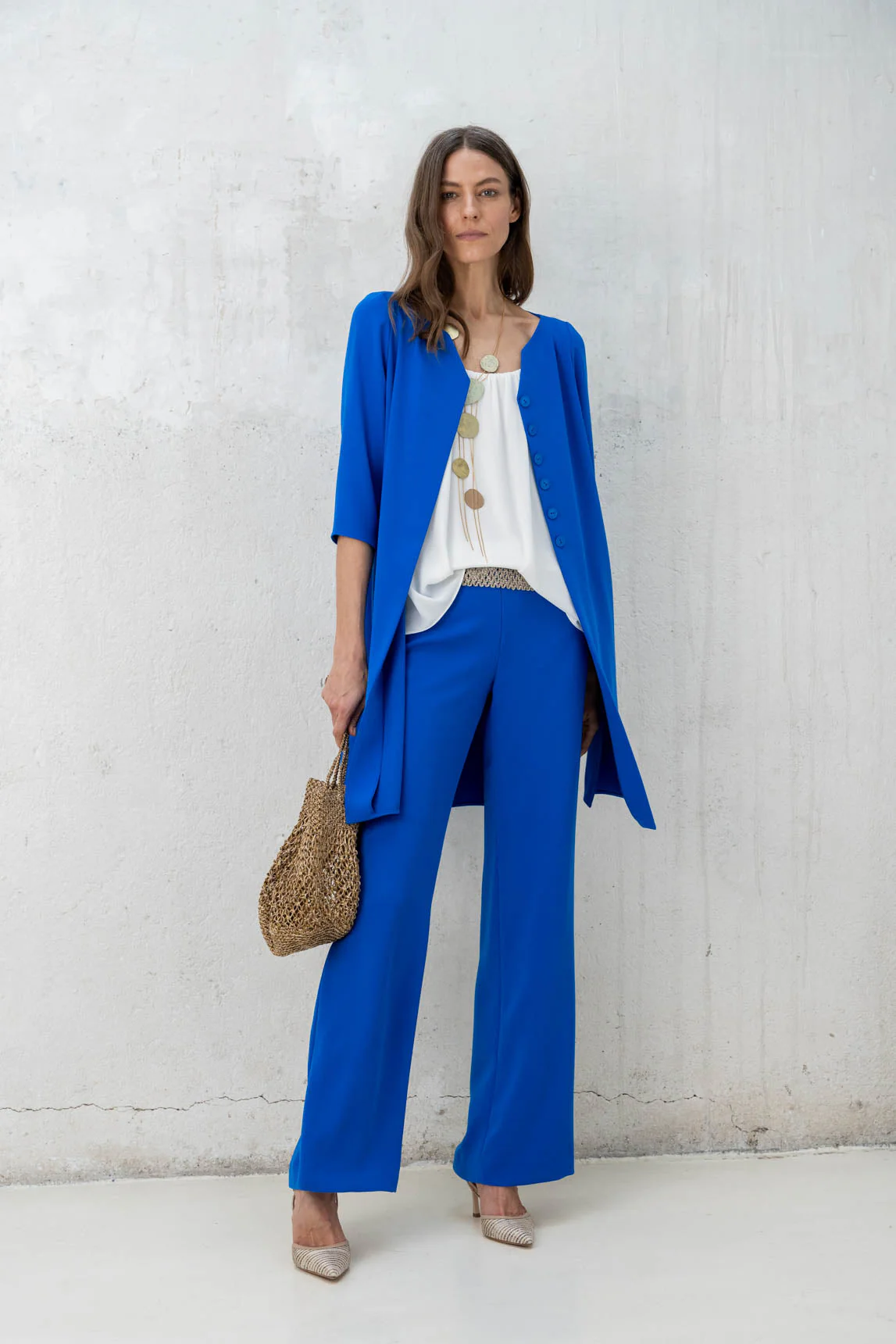 Rivera-Spain Blaue Nepal-Palazzohose