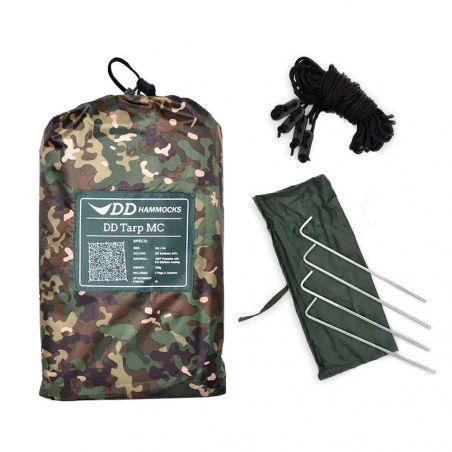 Camping floor - RAFFIA CANVAS 3.6 X 5.4 - white