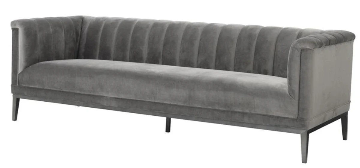 Sofa Gray 230 x 86 x H. 75 cm - Luxury Collection