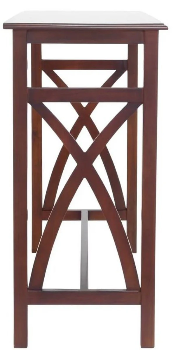 Luxury Mahogany Breakfast Table Set Brown - Luxury Mahogany Furniture