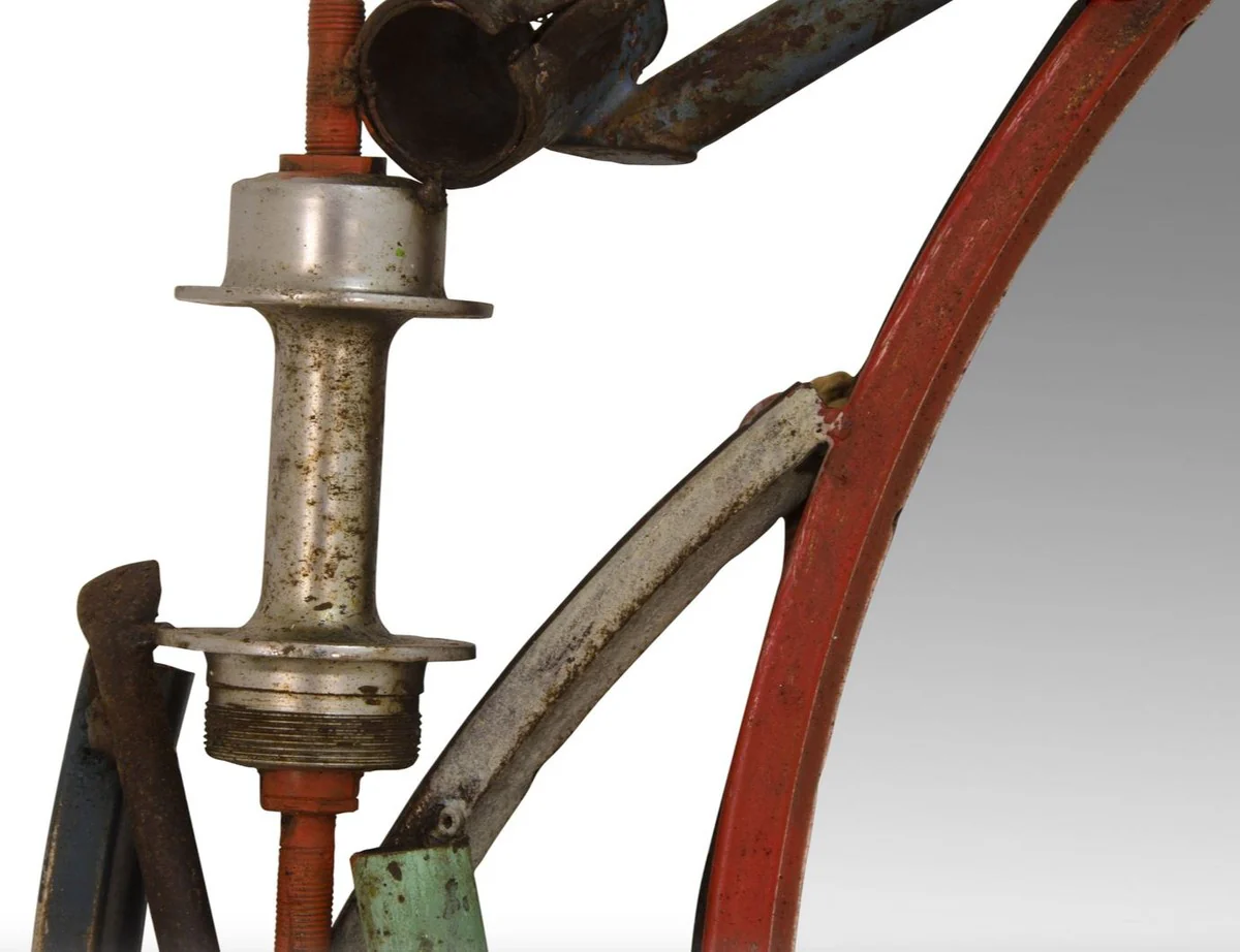 Designer wall mirror diameter 83 cm - designer living room accessories