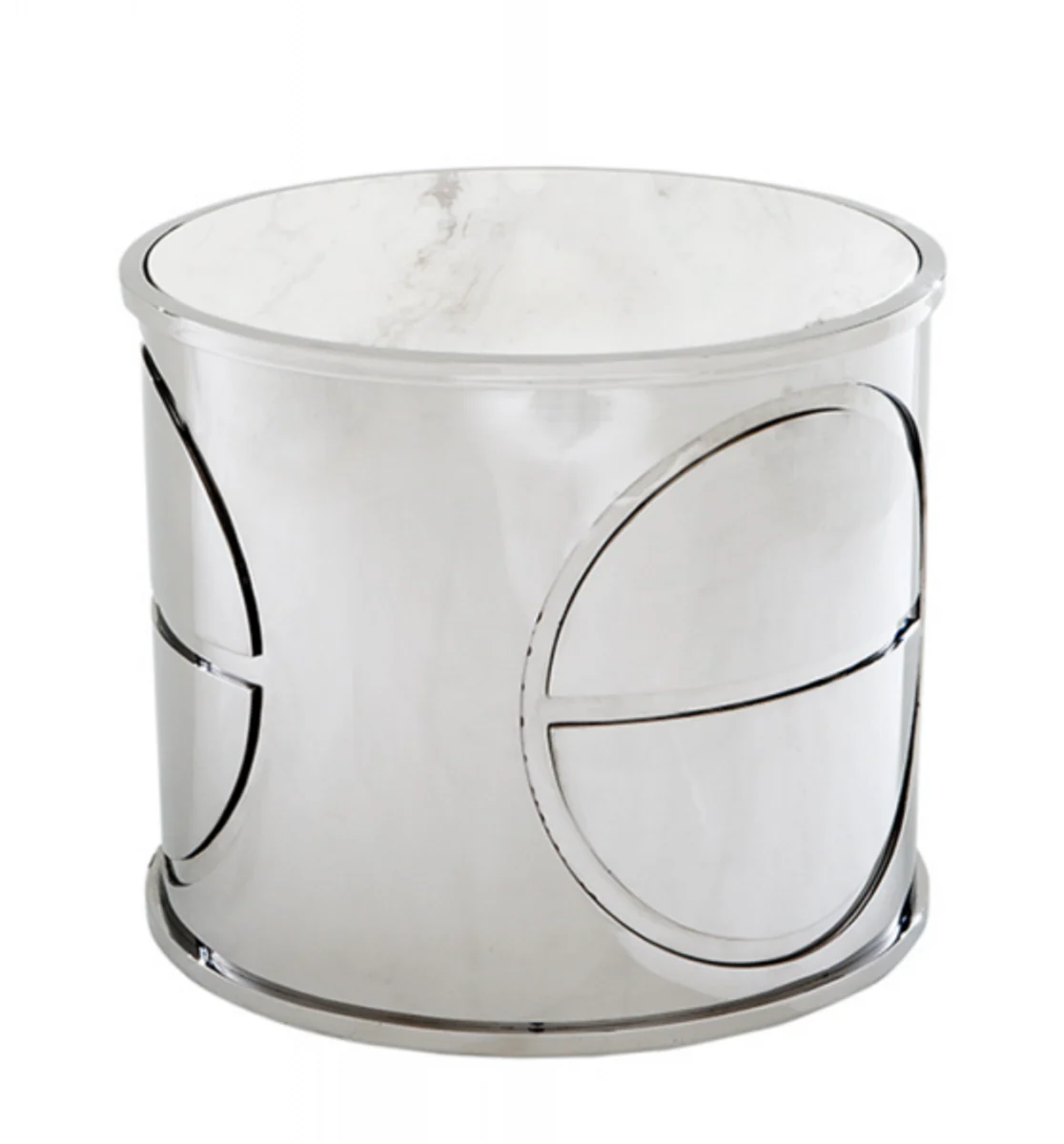 Luxury Art Deco designer side table with marble top - Luxury designer table