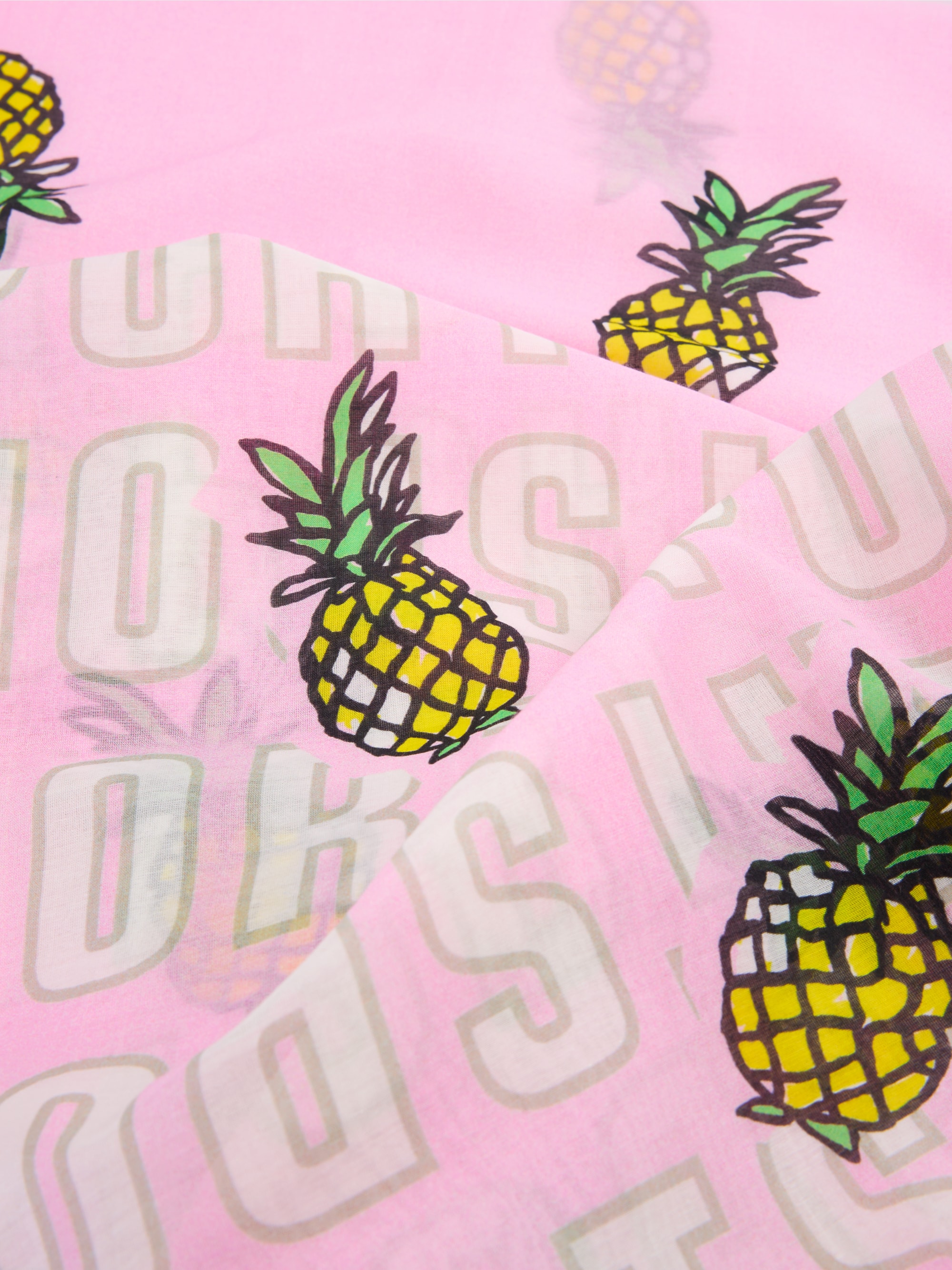 Marc-Cain Feiner Schal mit Ananas-Print