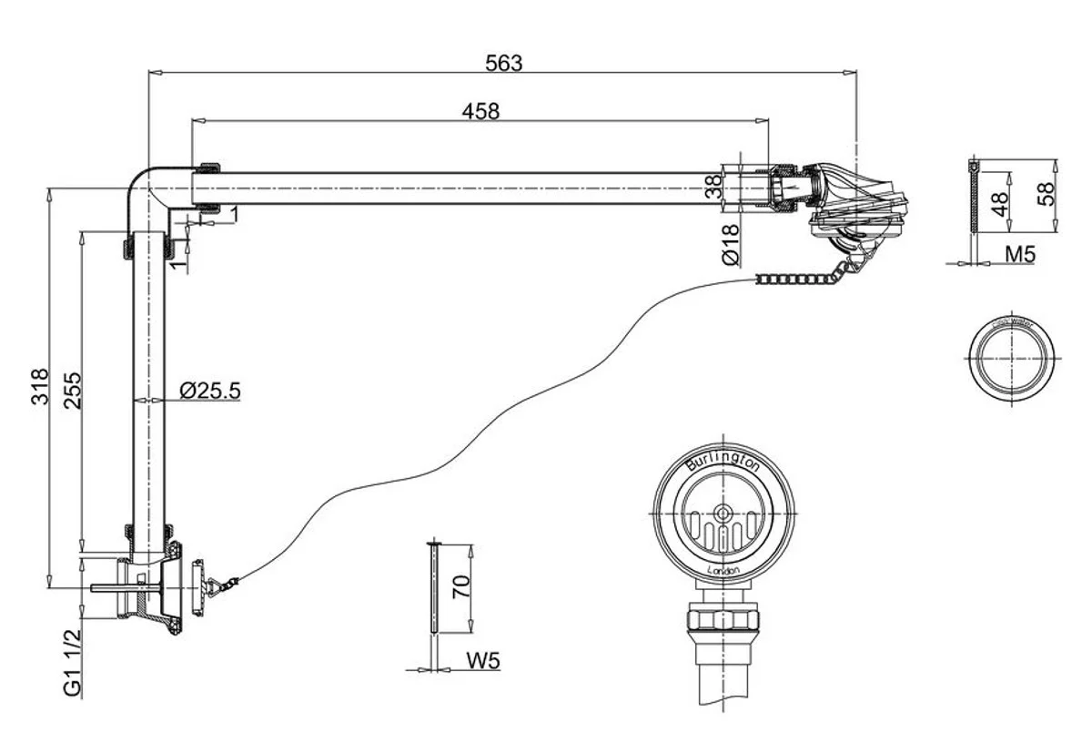 Luxury real leather living room armchair dark brown 80 x 84 x H. 79 cm - Chesterfield Furniture