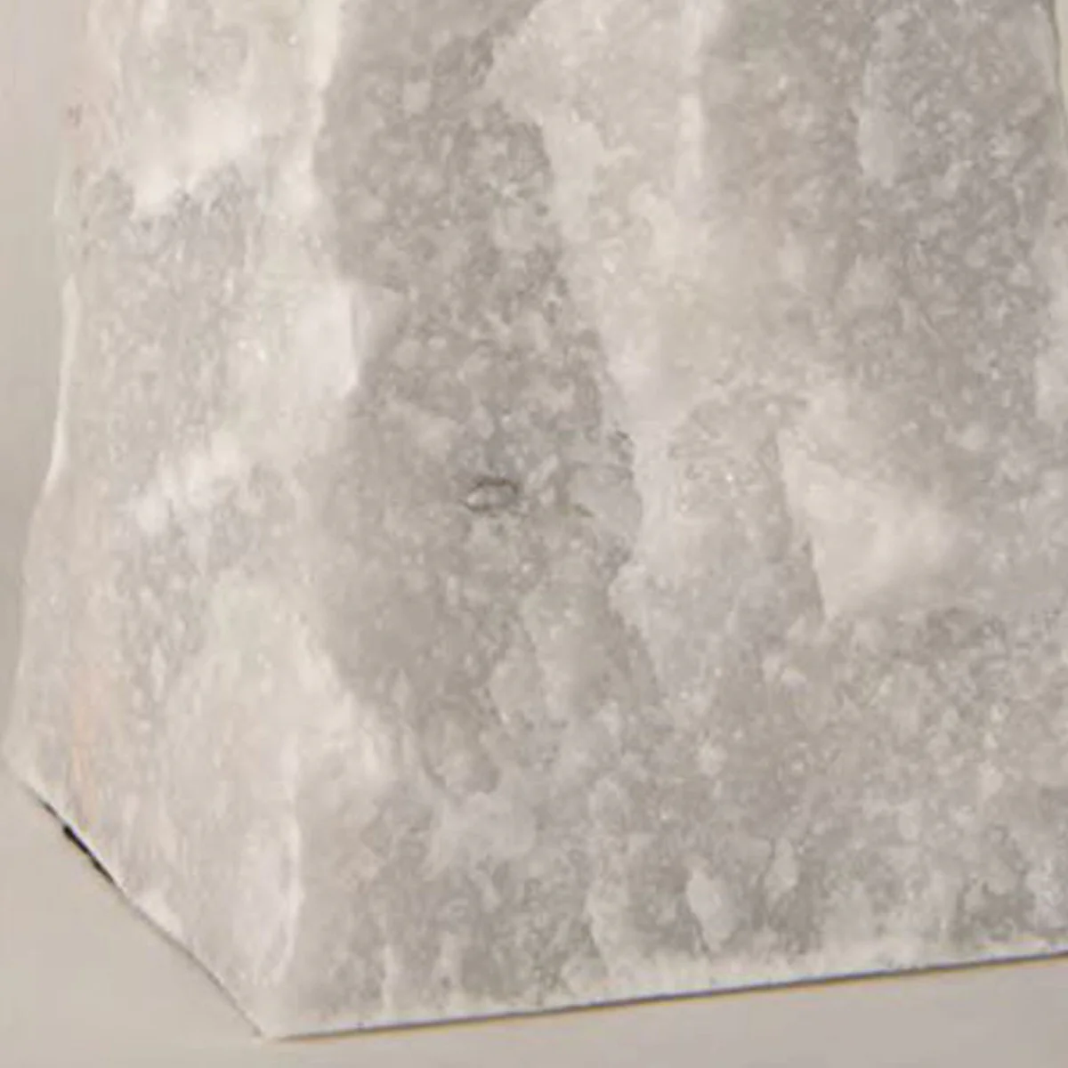 Luxury natural stone table lamp white / brass H. 56 cm - desk lamp