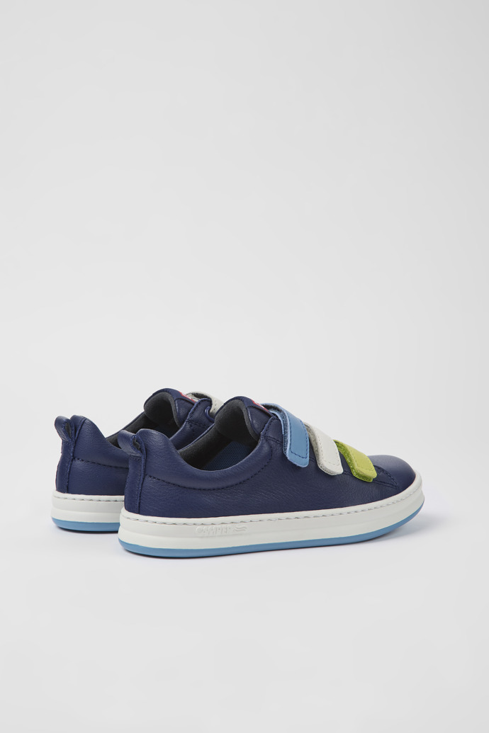 Twins Blue Leder Turnschuhe für Jungen