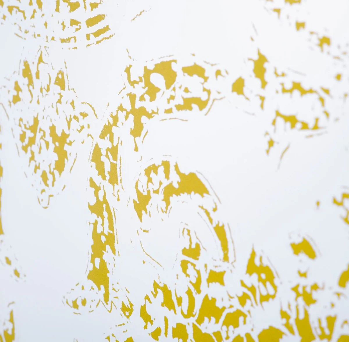 Art Deco vintage wall mirror bronze 101 x H. 142 cm - antique style furniture