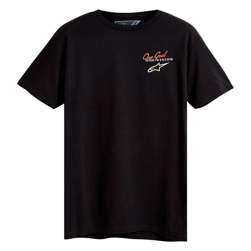 CAMISETA ALPINESTARS FLAGGED NEGRO